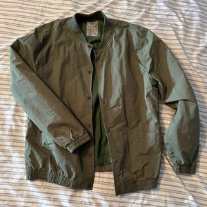 GAP Mens Lightweight Jacket Army Olive Green M Medium *Brand New* No Tags